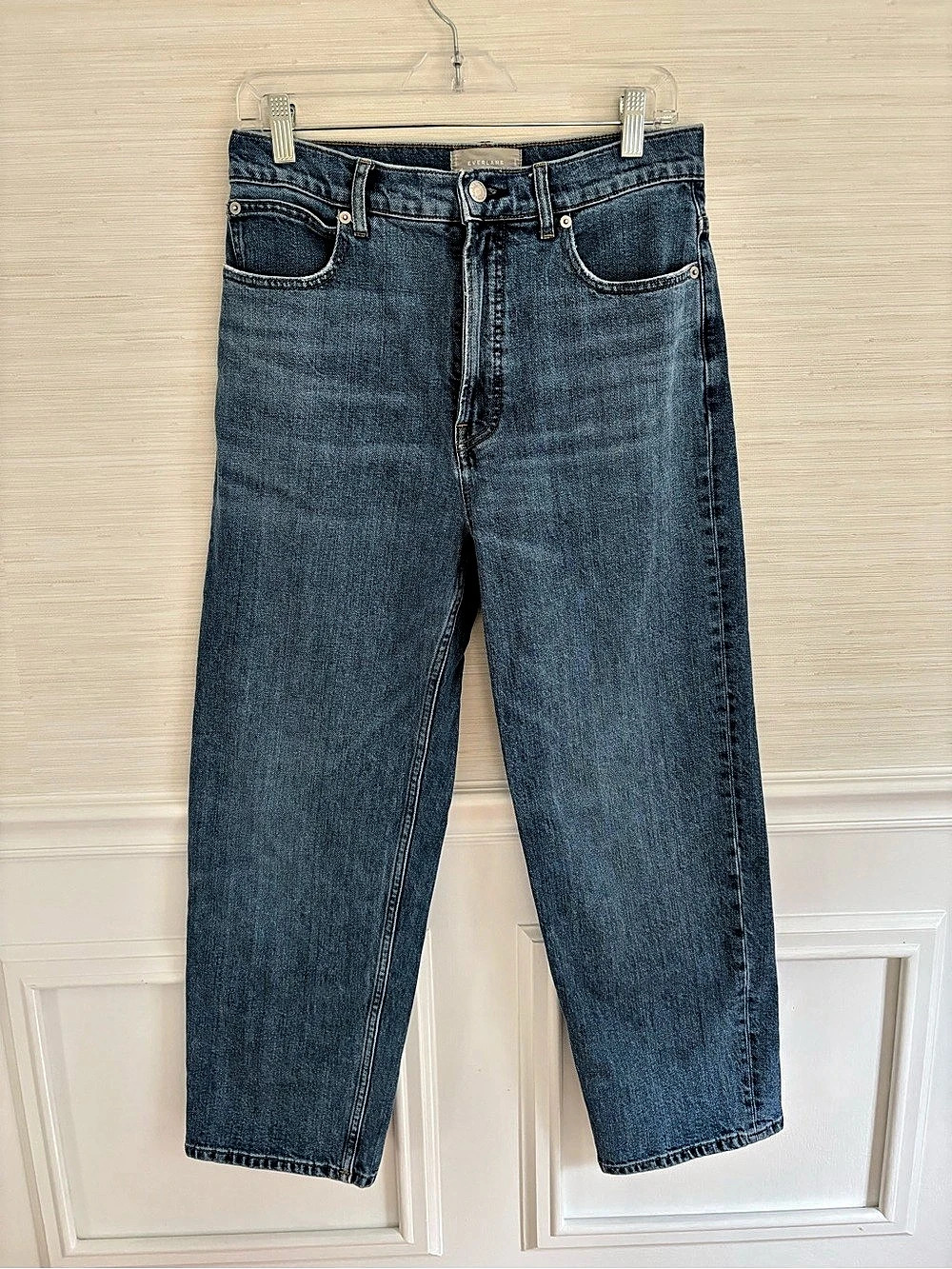 Everlane The Way-High Jean Straight Leg Blue Jeans Waist 29